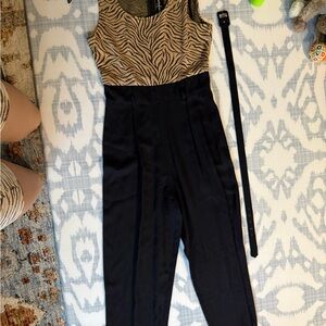 John Roberts Black Jumpsuit